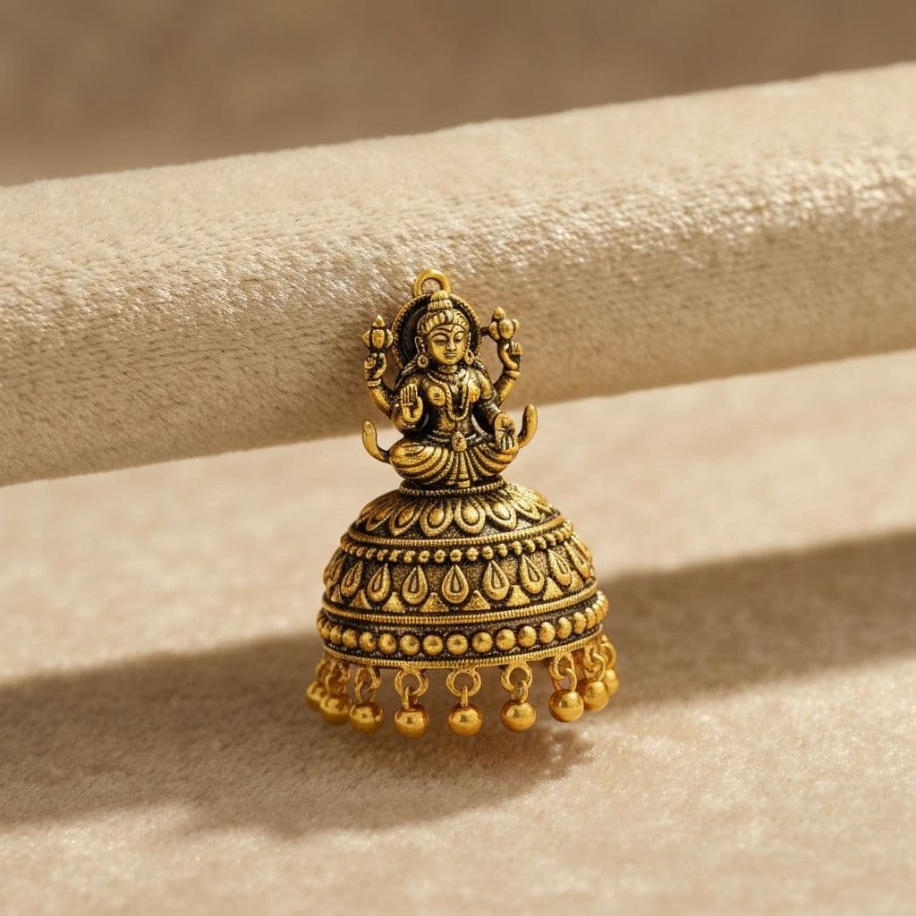 Temple Jhumkas