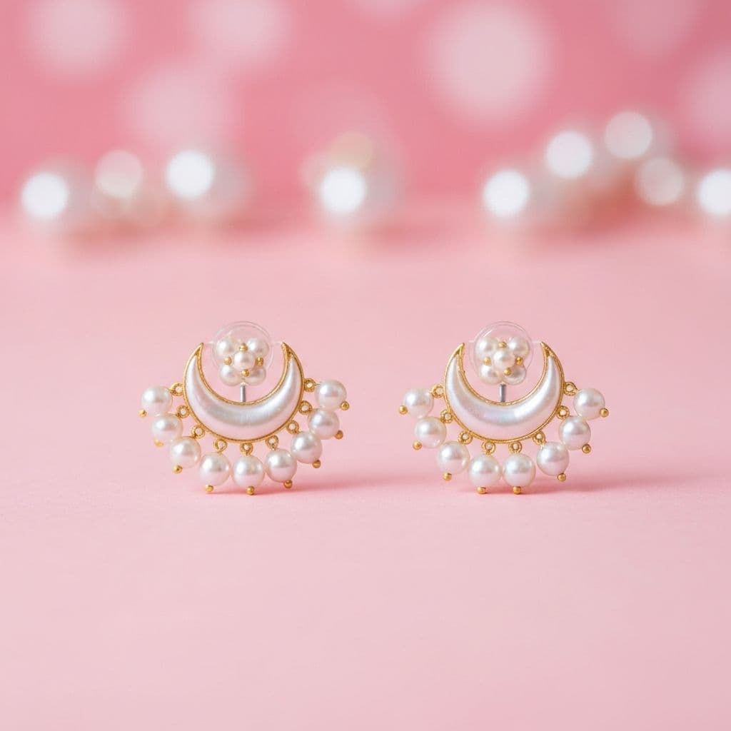 Polki Diamond Jhumkas