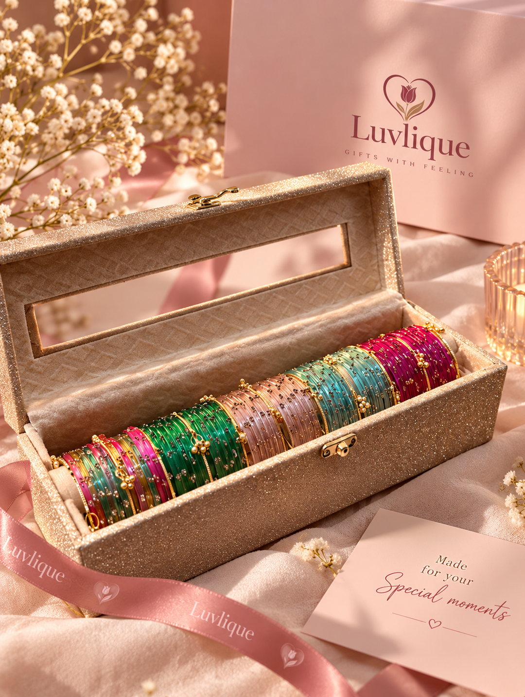 The Classic Bangle Box with 60 Bangles